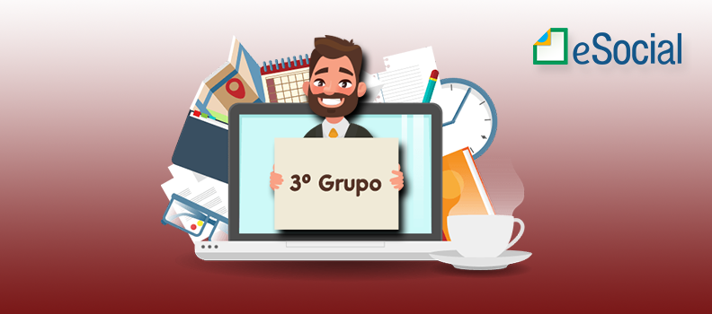 Envio das informações de eventos não periódicos para o 3º grupo no eSocial