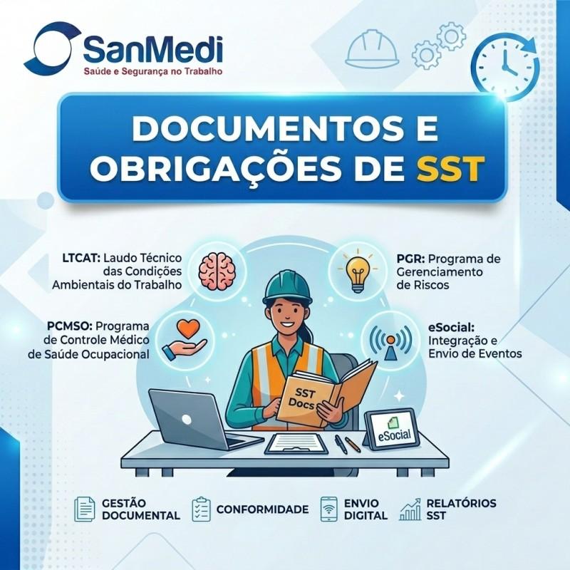 LTCAT, PGR, PCMSO e eSocial: quais são os documentos e obrigações de SST para empresas?